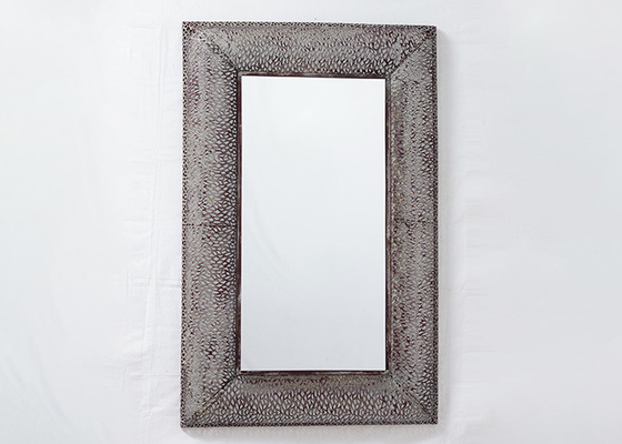 Wrought Frame Handmade Antique Metal Wall Art Mirror