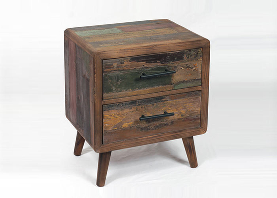 Dismountable Legs Traditional Reclaimed Wood Cabinet