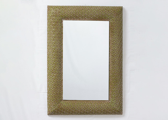Wrought Frame Handmade Antique Metal Wall Art Mirror
