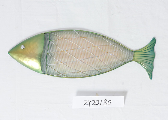 Colorful  Minimalism Ocean Large Metal Fish Wall Decor