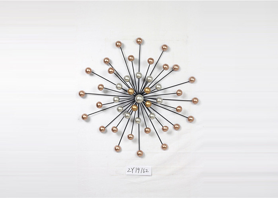 Home Bedroom Floral Handcrafted Metal Wall Art Decor