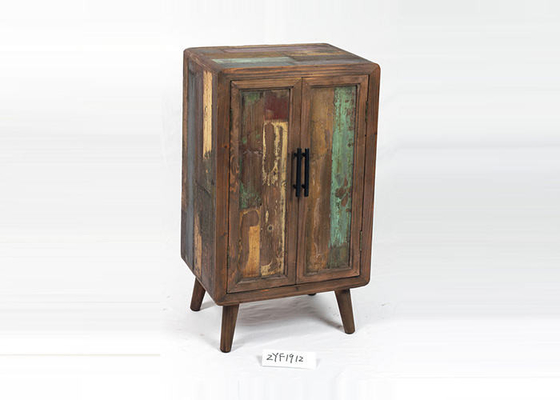 Dismountable Legs Traditional Reclaimed Wood Cabinet