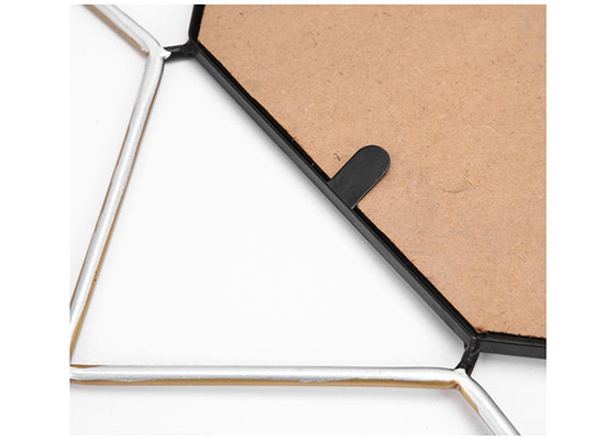Modern Hexagonal Mirror Home Collection Star Metal Framed Wall Decorative Mirror